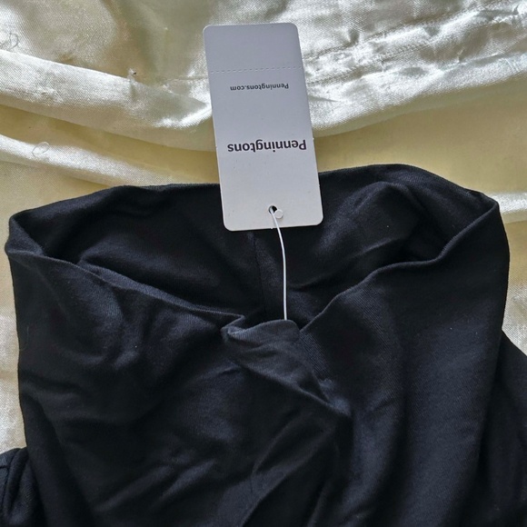 SWEATER, TURTLENECK, BLACK, SZ 3X, LONG SLEEVES, SHIRRING DETAIL ON SLEEVES, - Picture 5 of 11